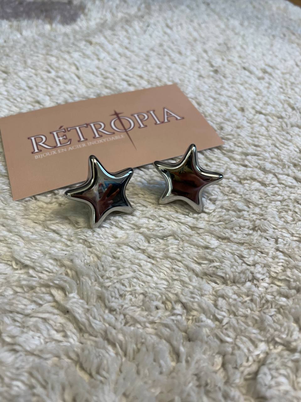 Boucles d’oreilles étoiles