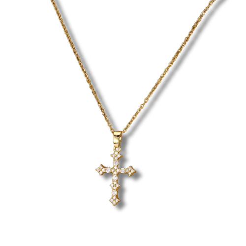 Croix dorée Necklace