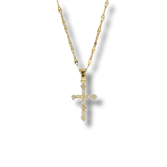 Croix dorée Necklace