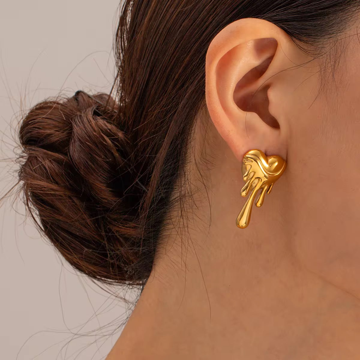 Boucles d’oreilles Acid hearts