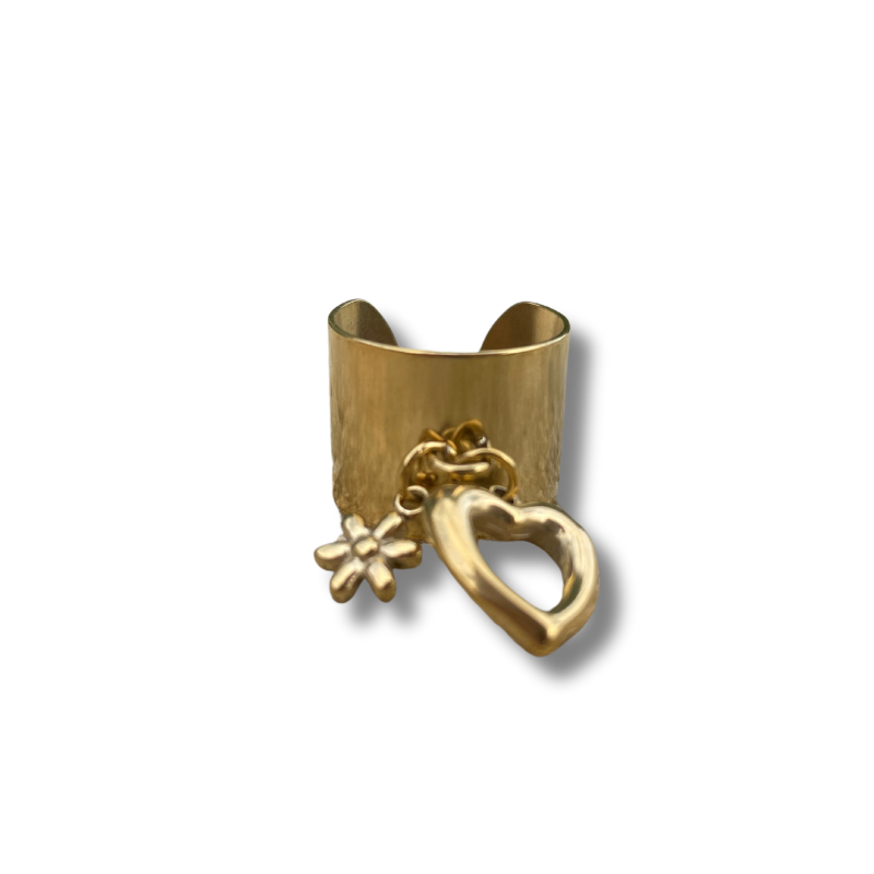 Bague Flowers hearts
