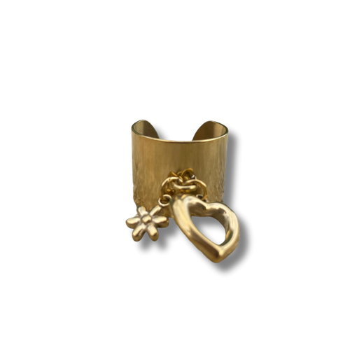 Bague Flowers hearts