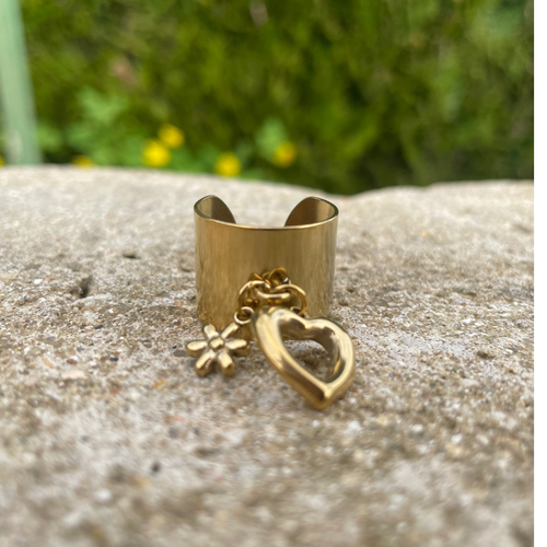 Bague Flowers hearts