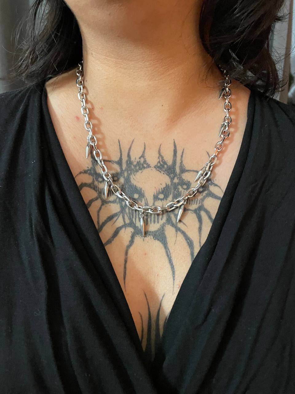 Collier à Piques Rebelles